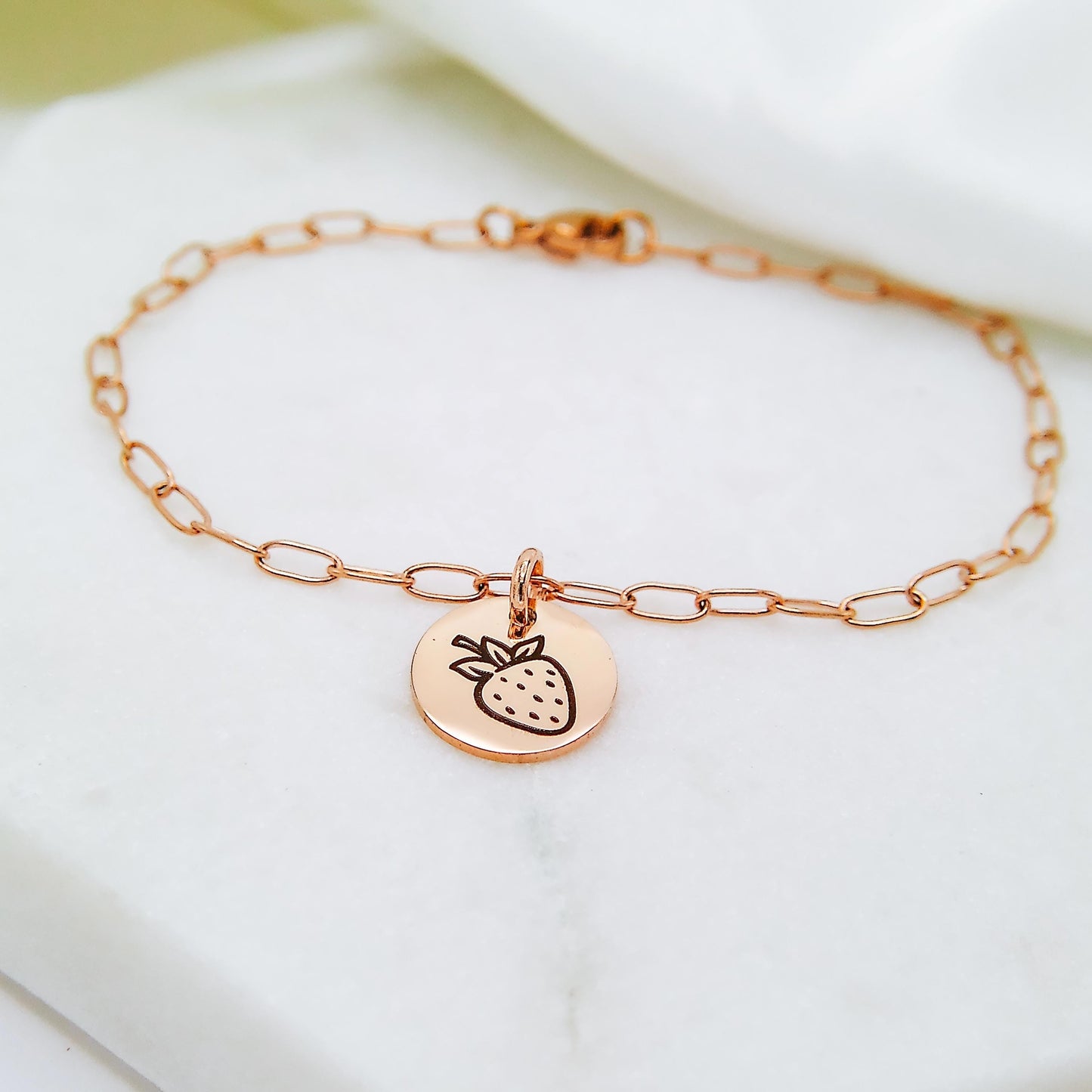 EARLY MISCARRIAGE PAPERCLIP BRACELET - Avy + Tay