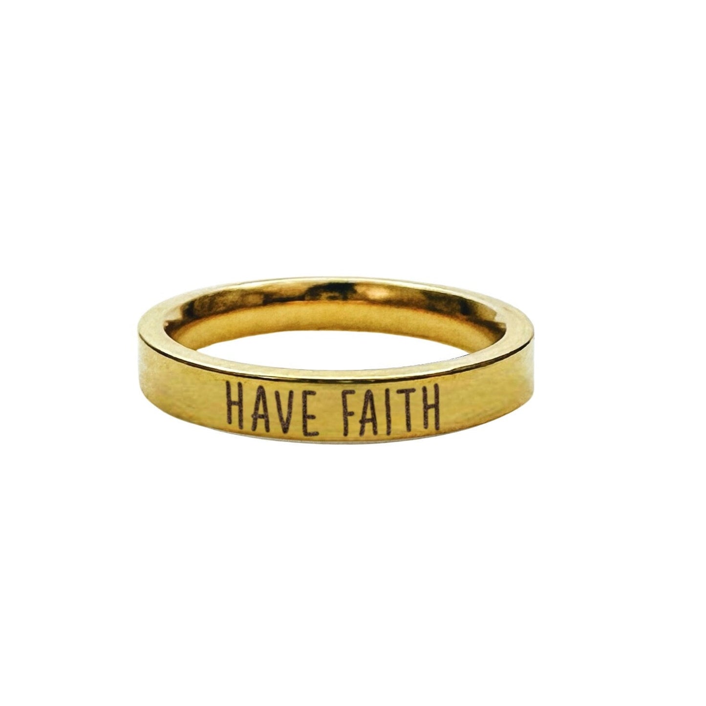 HAVE FAITH RING - Avy + Tay