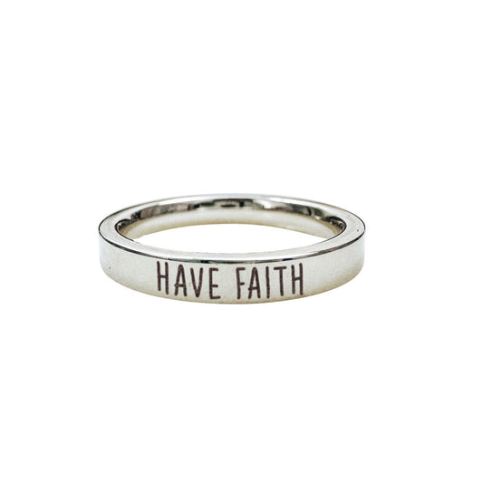 HAVE FAITH RING - Avy + Tay