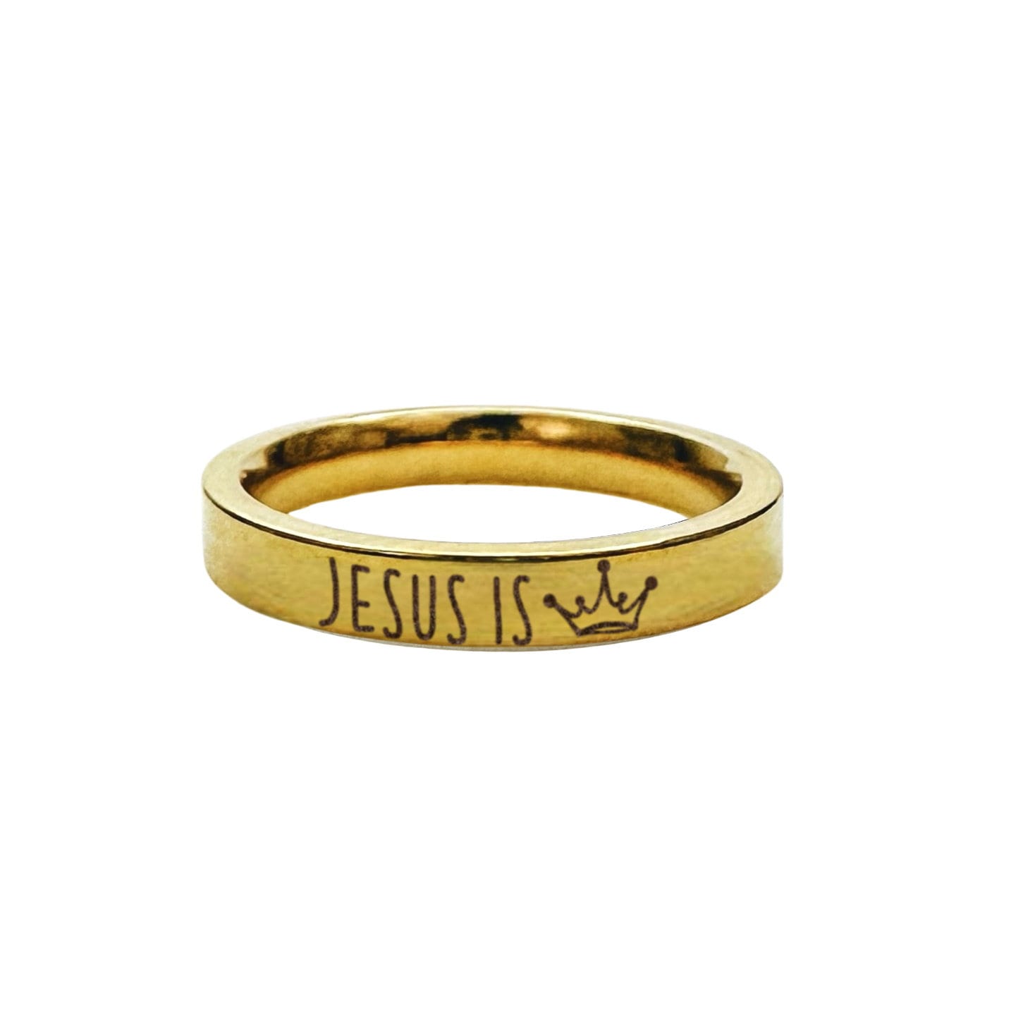 JESUS IS KING RING - Avy + Tay