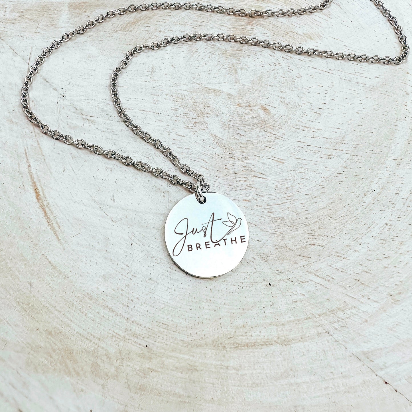 JUST BREATHE NECKLACE - Avy + Tay