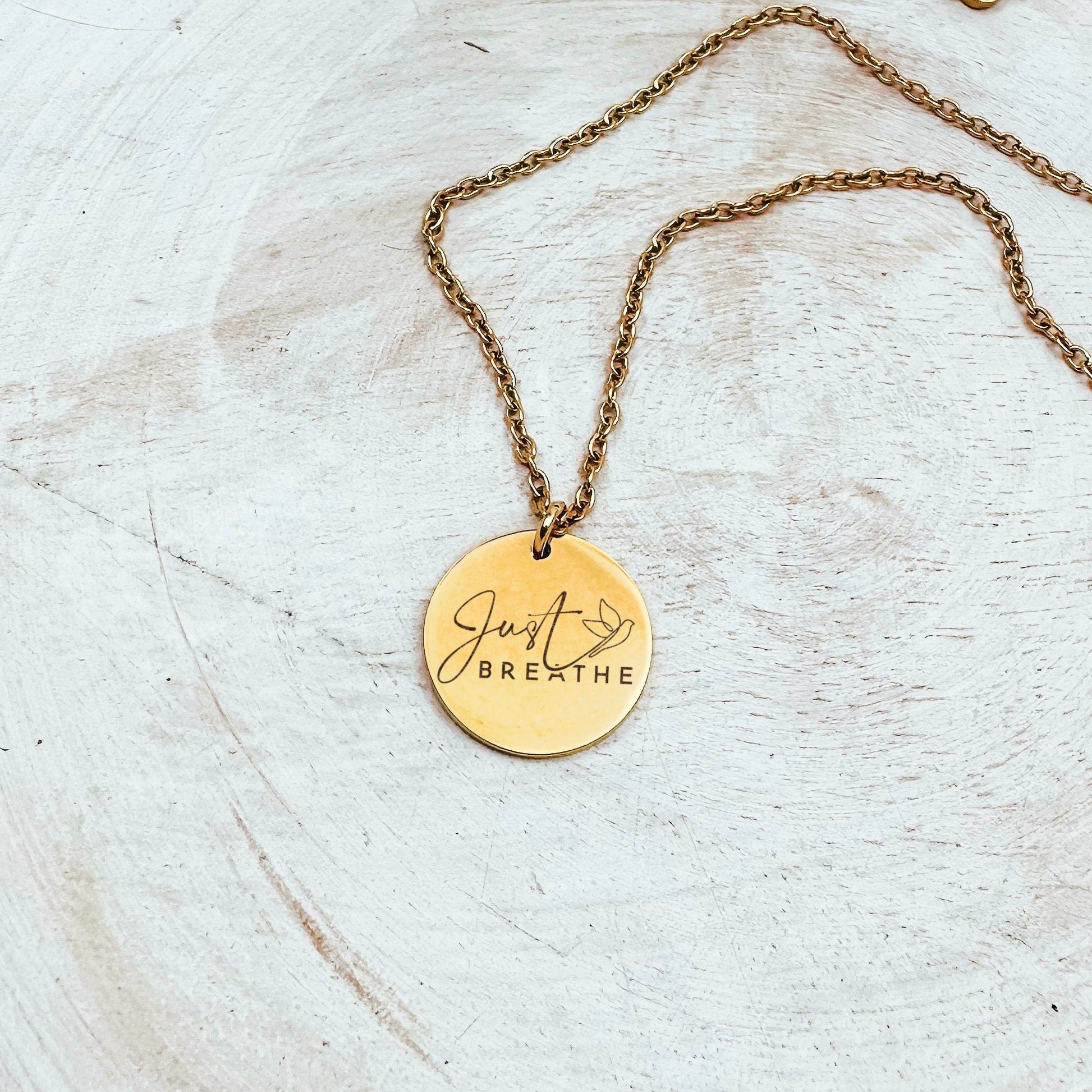 JUST BREATHE NECKLACE - Avy + Tay