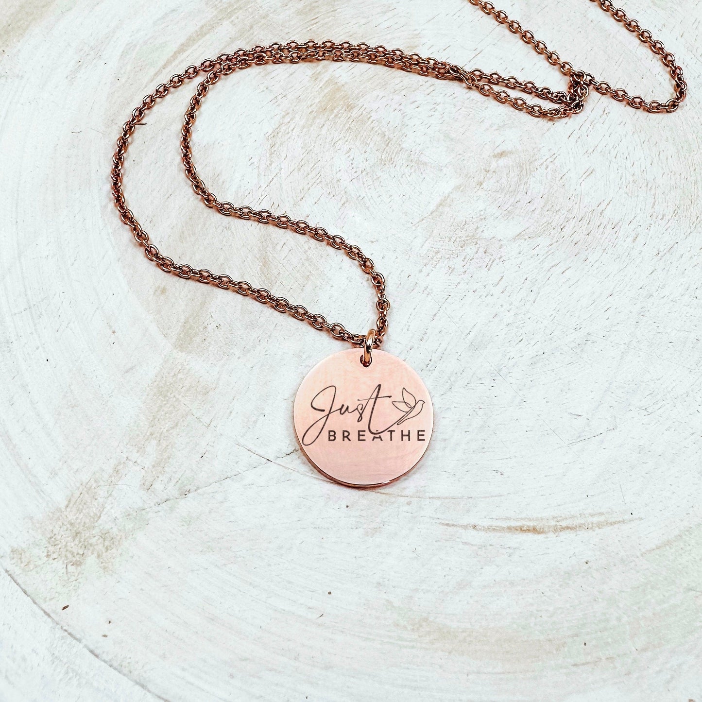 JUST BREATHE NECKLACE - Avy + Tay