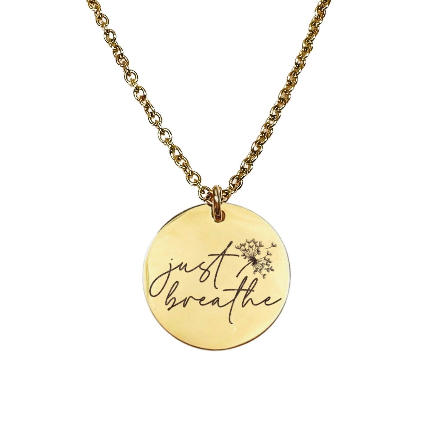 JUST BREATHE NECKLACE - Avy + Tay