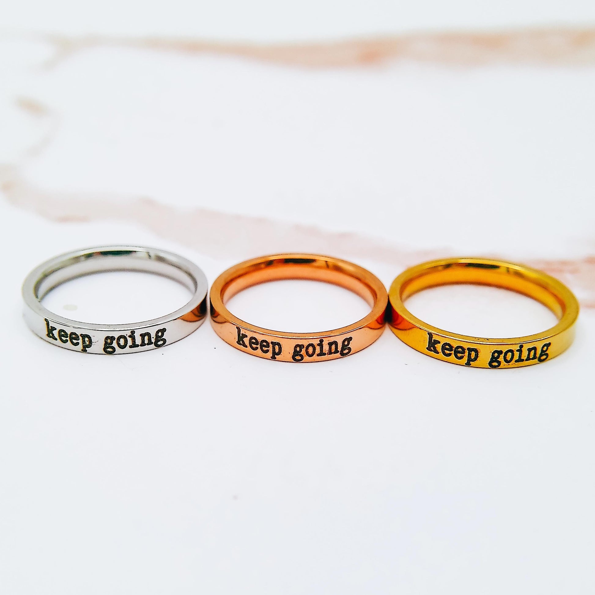 KEEP GOING RING - Avy + Tay