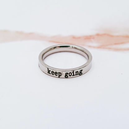 KEEP GOING RING - Avy + Tay