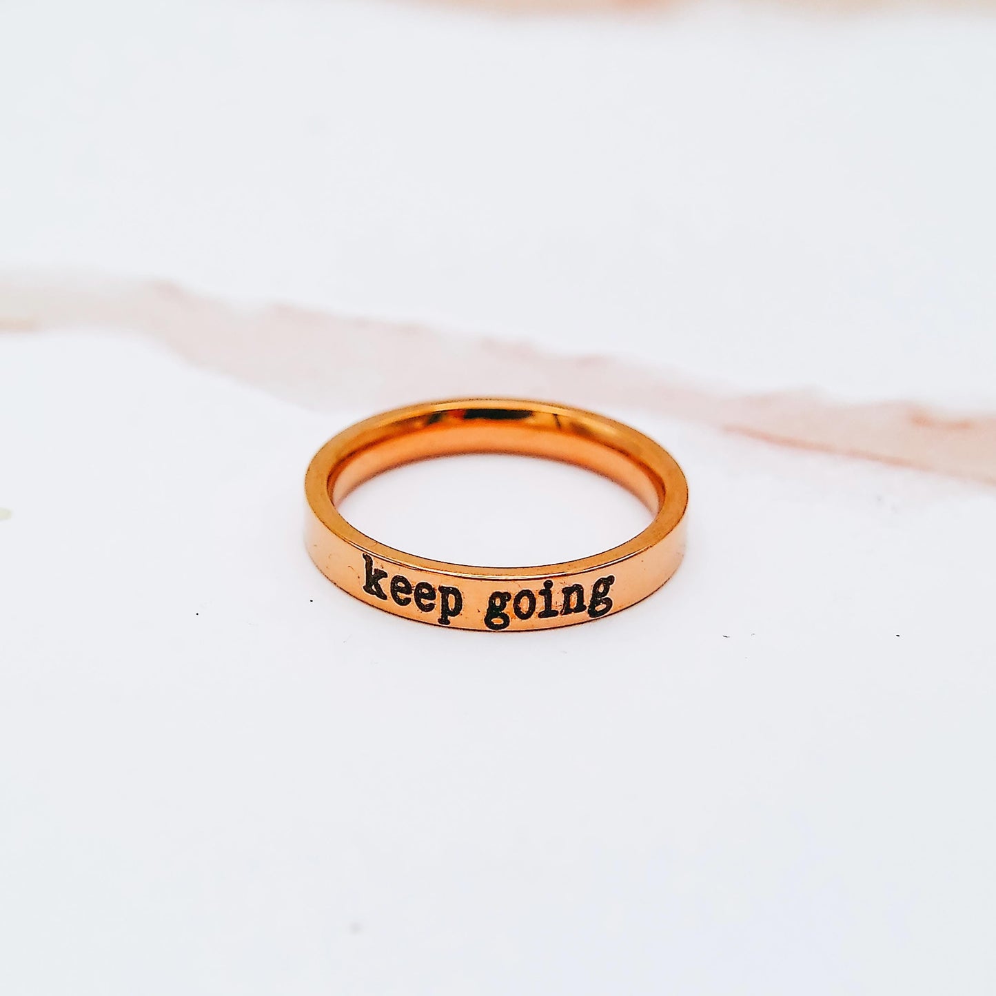 KEEP GOING RING - Avy + Tay