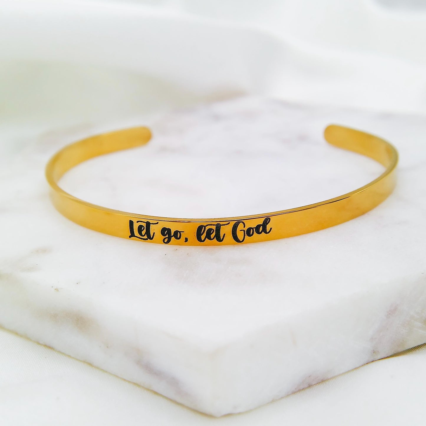 LET GO LET GOD CUFF - Avy + Tay