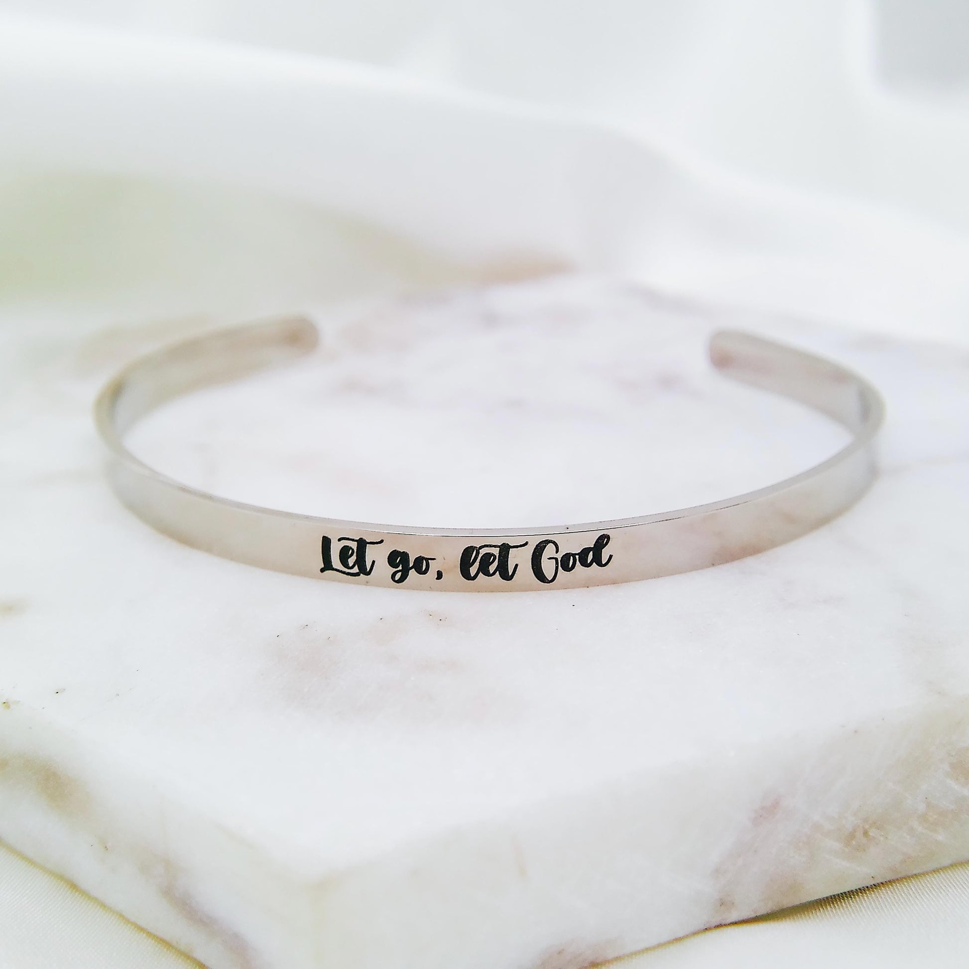 LET GO LET GOD CUFF - Avy + Tay