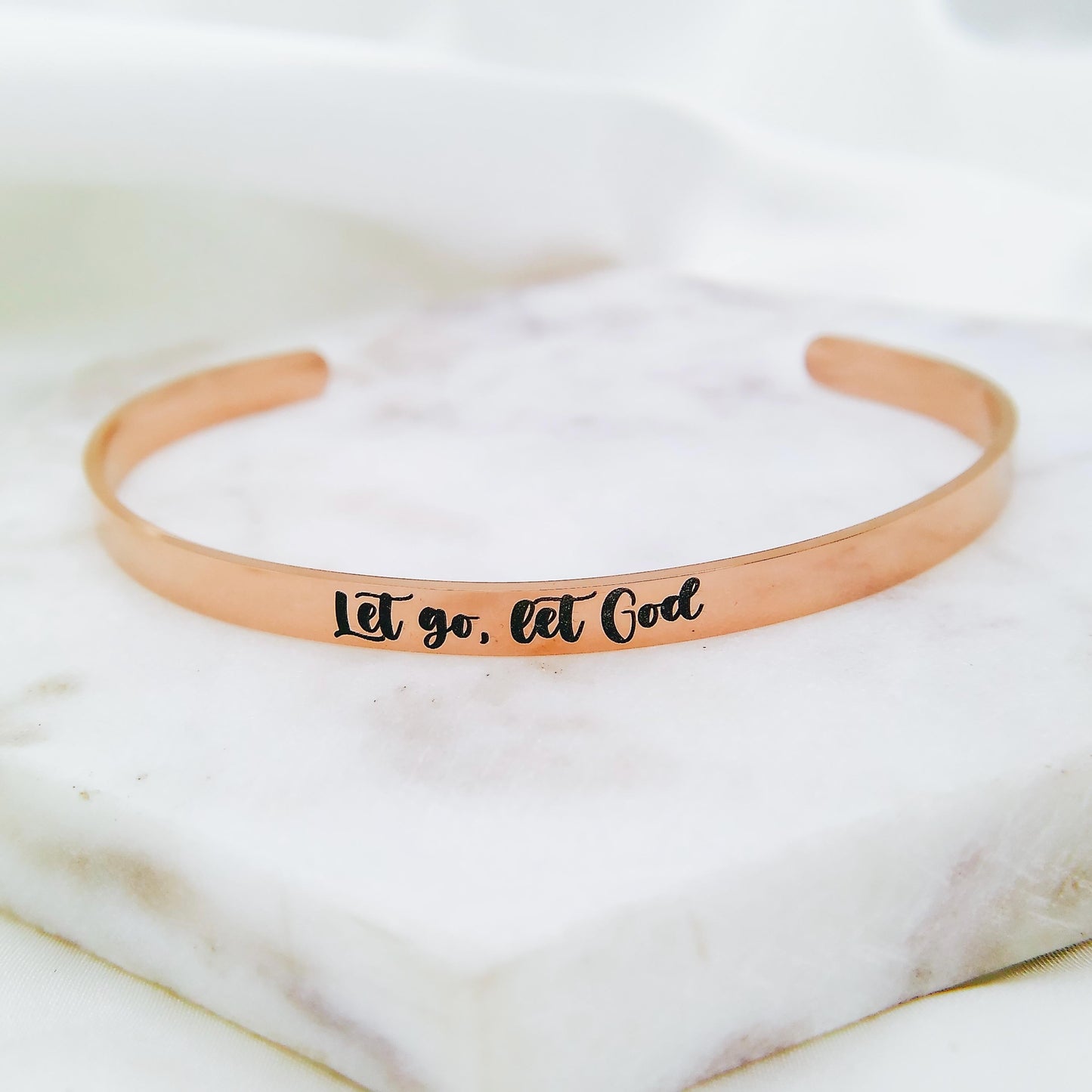 LET GO LET GOD CUFF - Avy + Tay