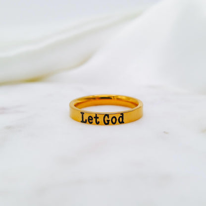 LET GOD RING - Avy + Tay