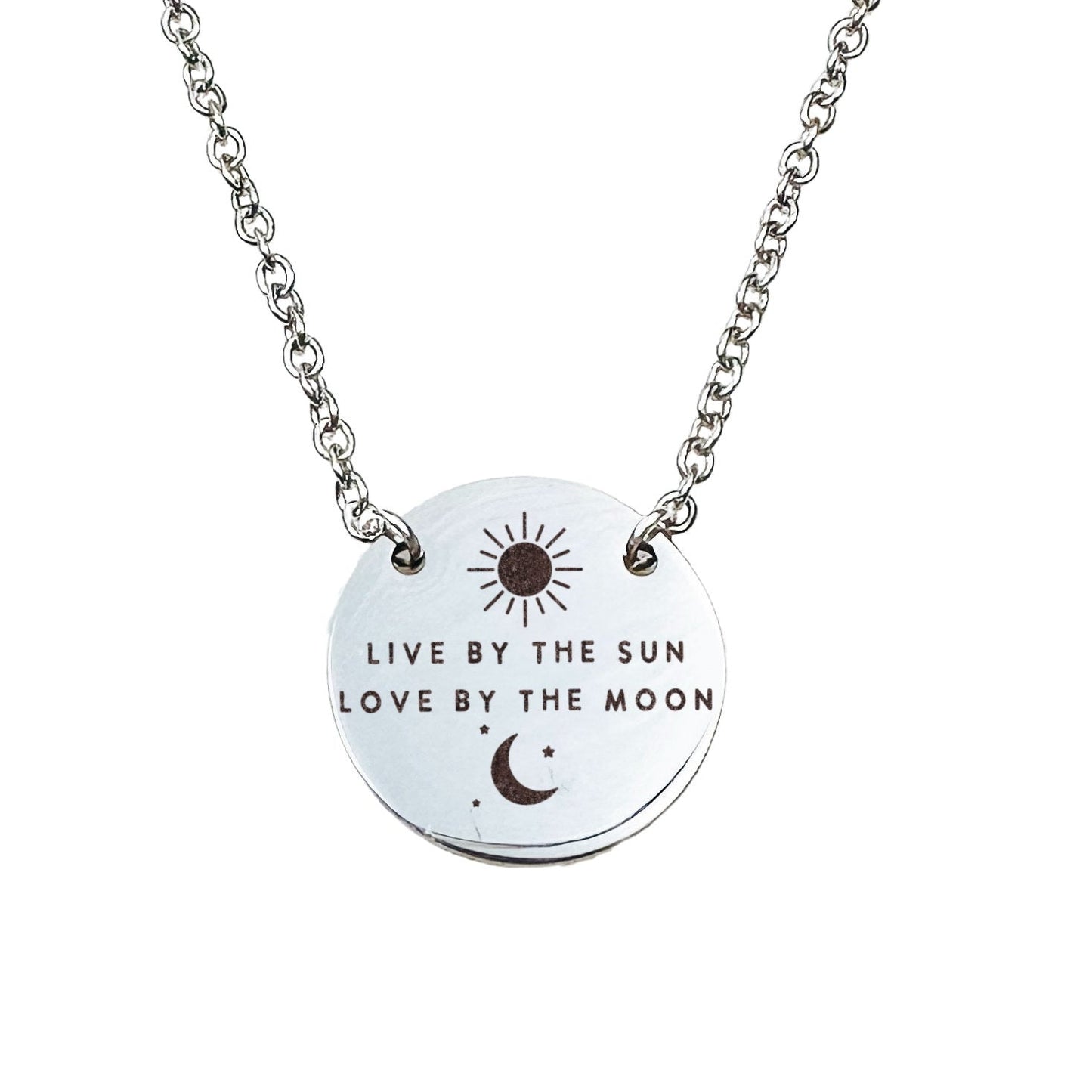 LIVE BY THE SUN LOVE BY THE MOON NECKLACE - Avy + Tay