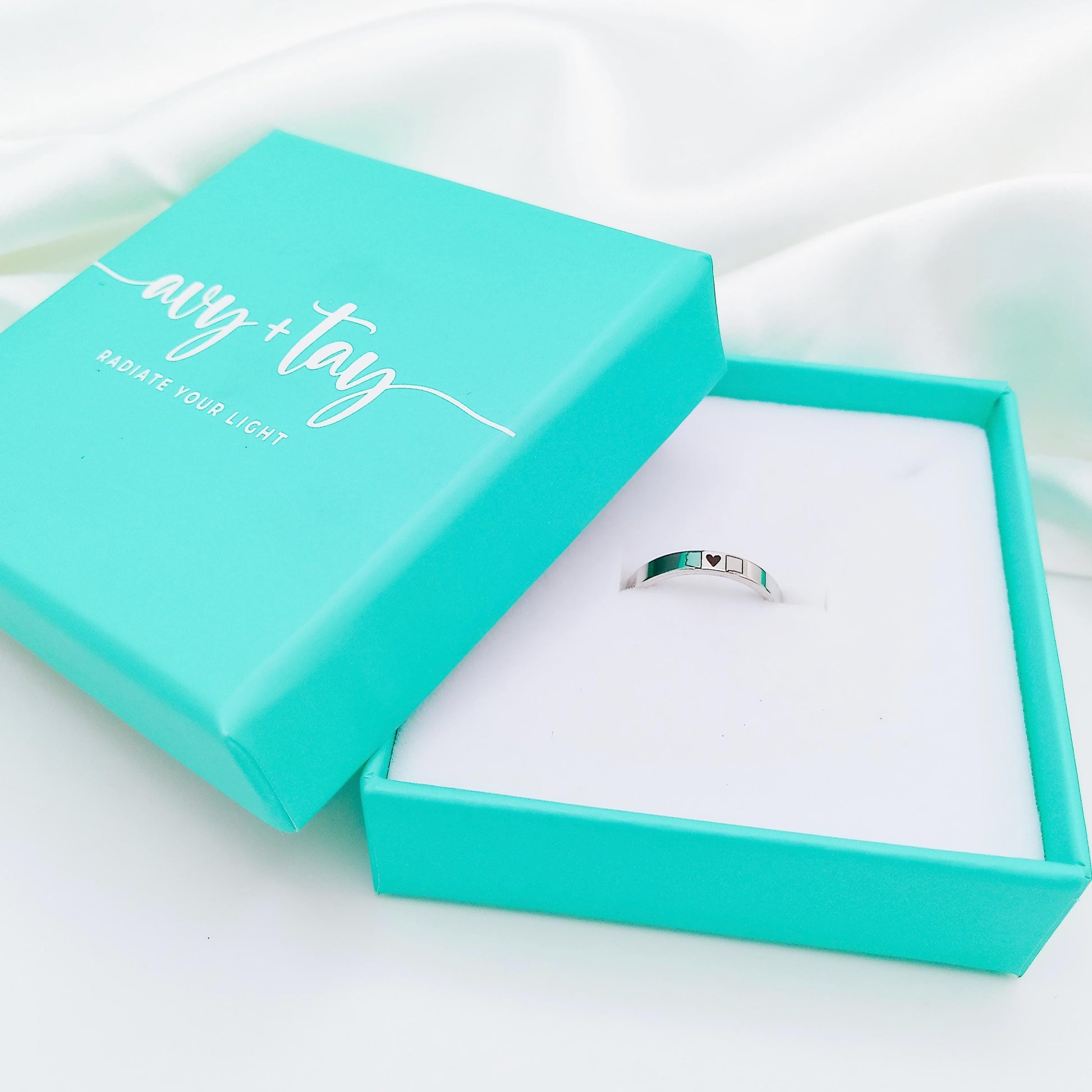 LONG DISTANCE STATE RING - Avy + Tay