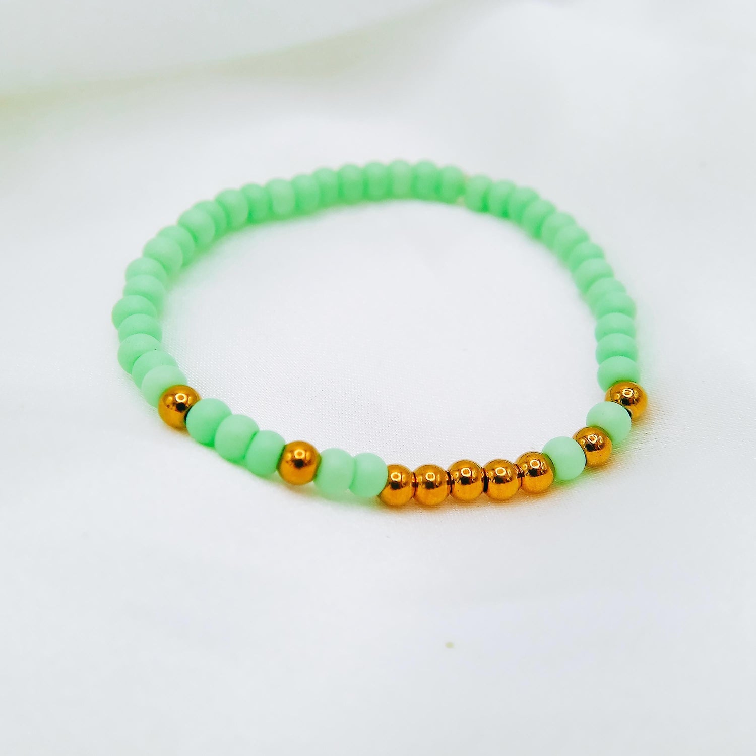 MORSE CODE BEADED BRACELET - Avy + Tay