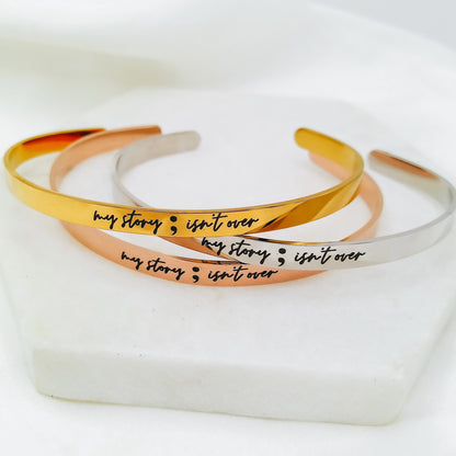 MY STORY ISN'T OVER CUFF - Avy + Tay