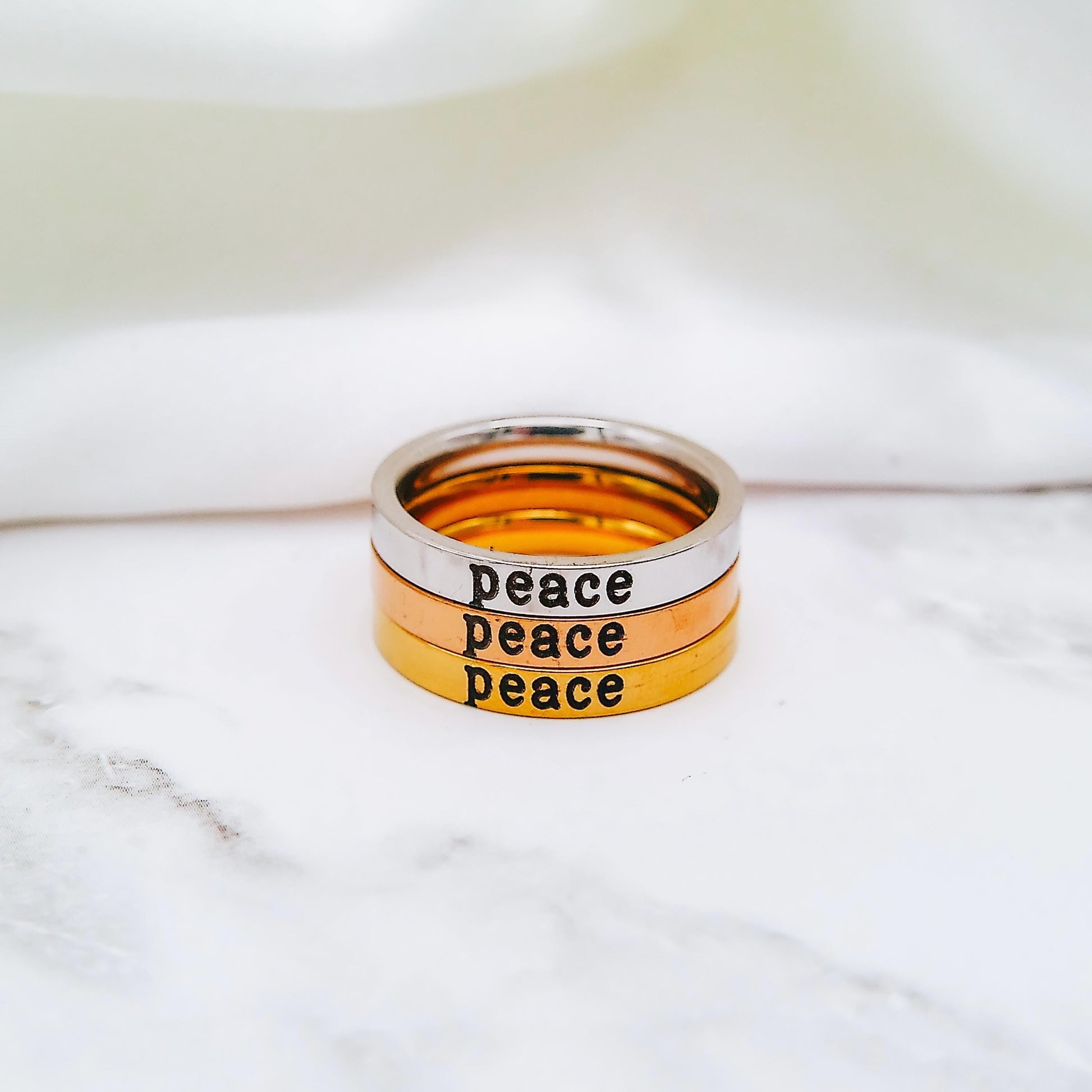 PEACE RING - Avy + Tay