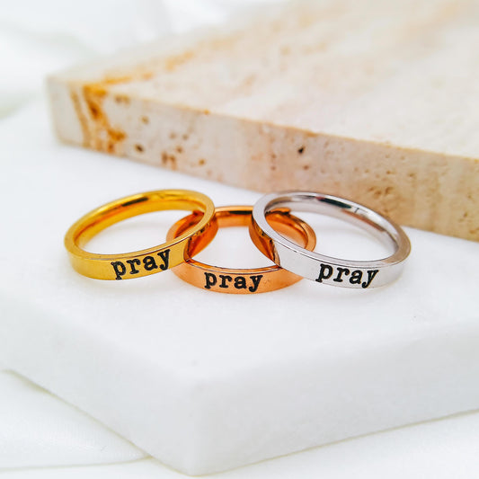 PRAY RING - Avy + Tay