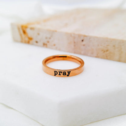 PRAY RING - Avy + Tay
