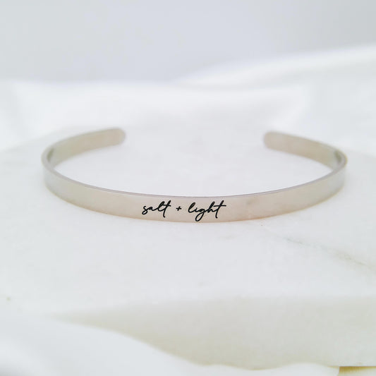 SALT + LIGHT CUFF - Avy + Tay