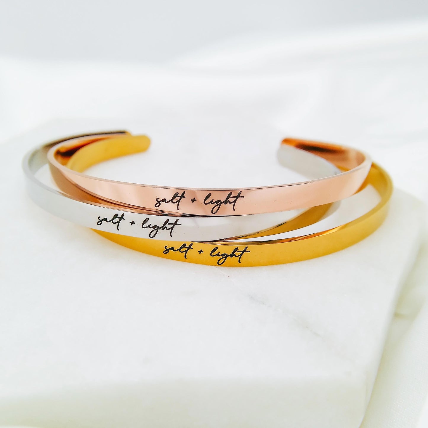 SALT + LIGHT CUFF - Avy + Tay