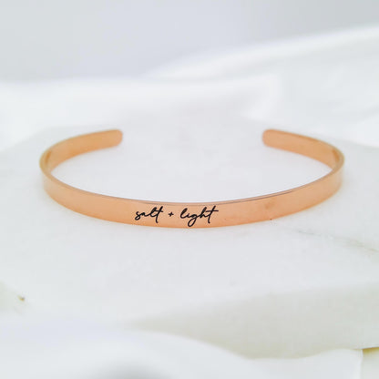 SALT + LIGHT CUFF - Avy + Tay