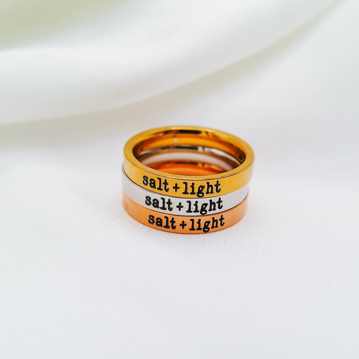 SALT + LIGHT RING - Avy + Tay