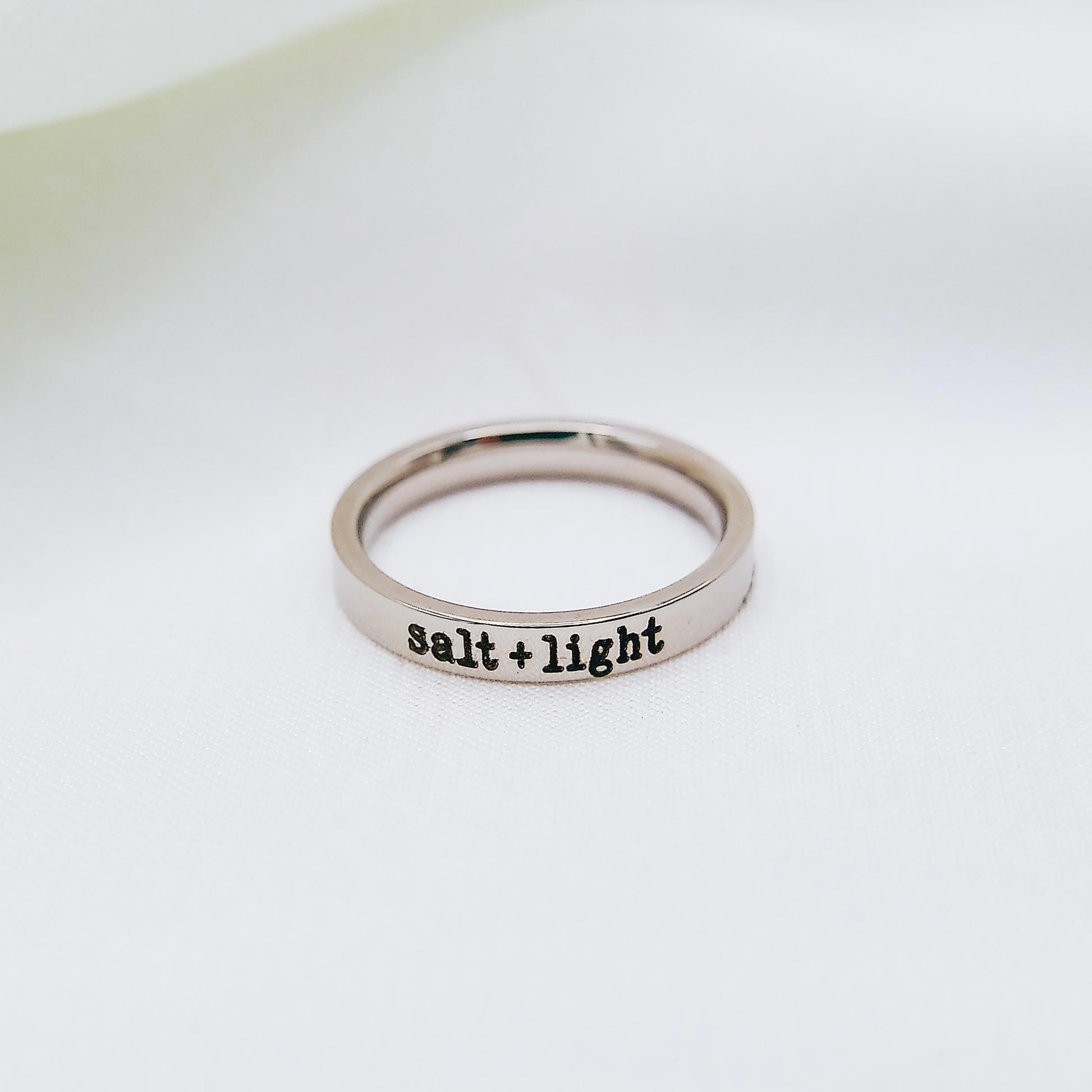 SALT + LIGHT RING - Avy + Tay