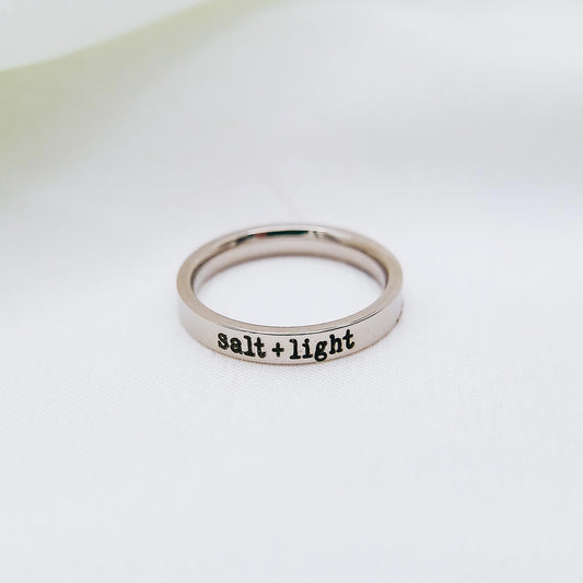 SALT + LIGHT RING - Avy + Tay
