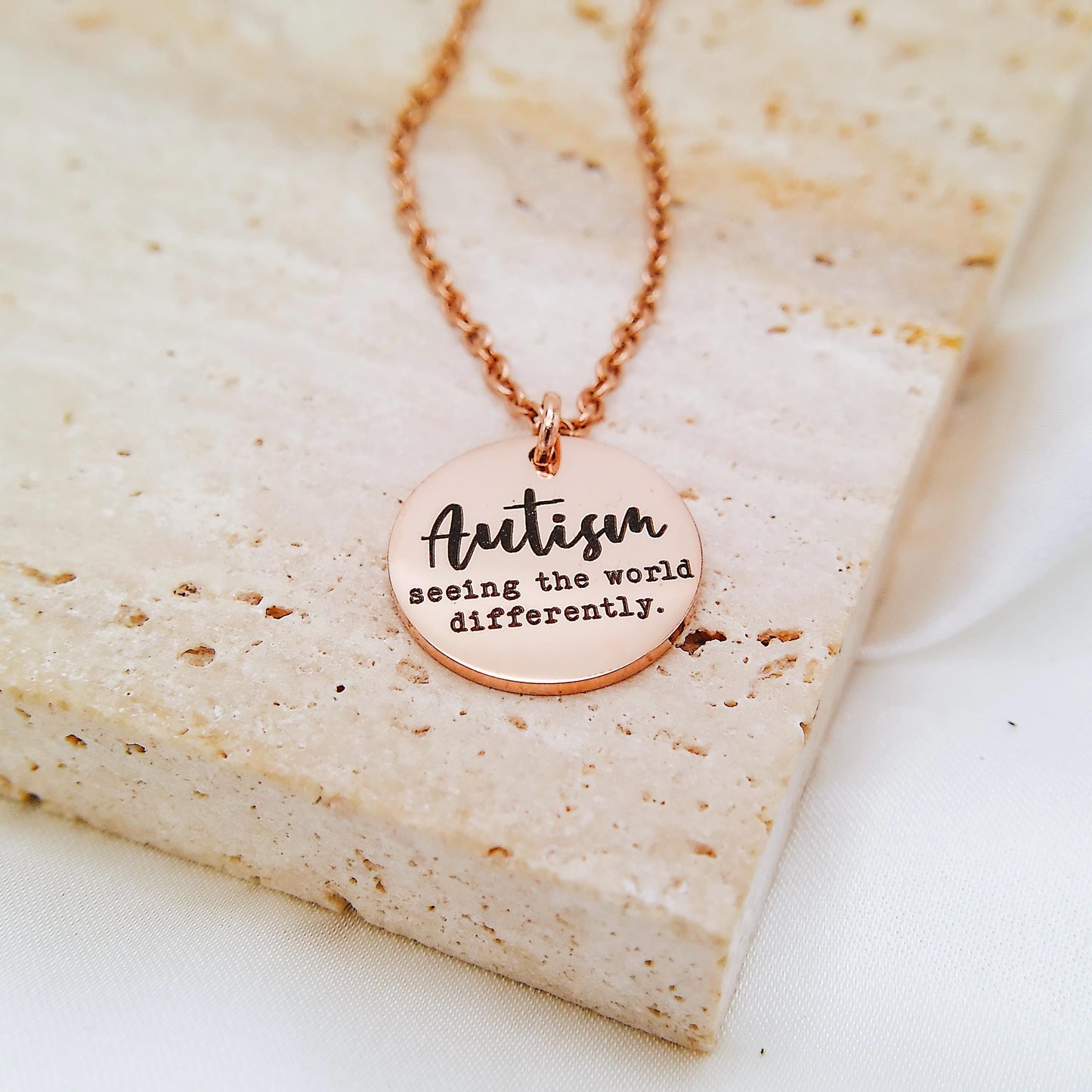 SEEING THE WORLD DIFFERENTLY NECKLACE - Avy + Tay