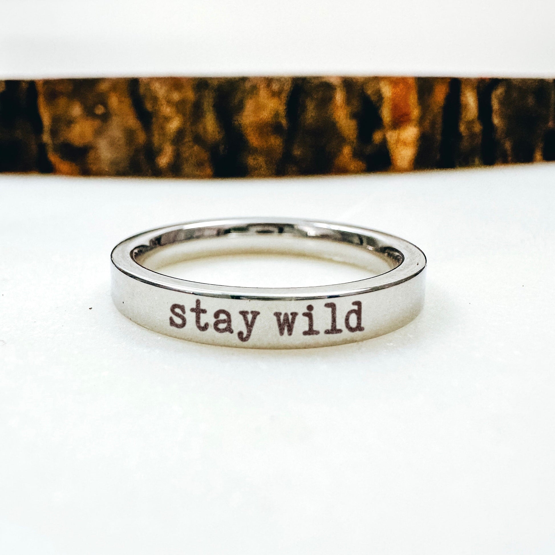 STAY WILD RING - Avy + Tay