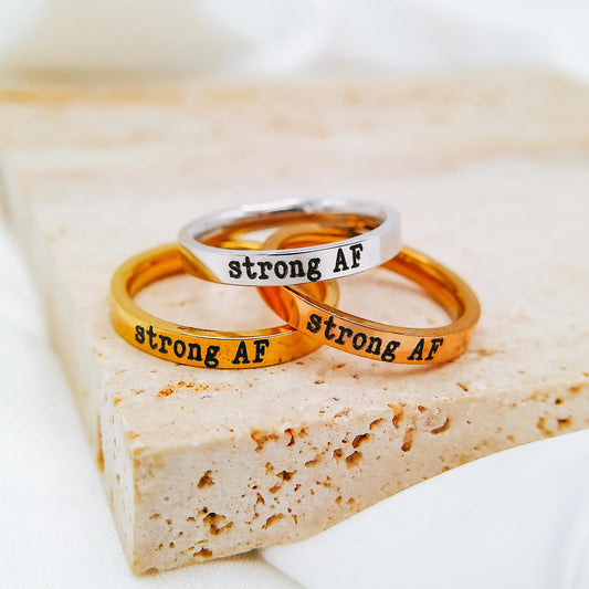 STRONG AF RING - Avy + Tay