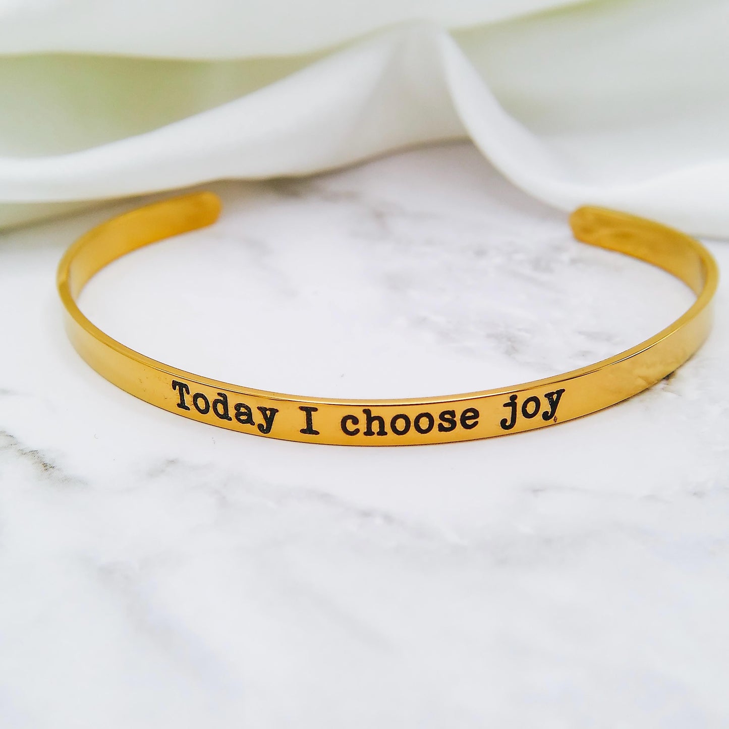 TODAY I CHOOSE JOY CUFF - Avy + Tay