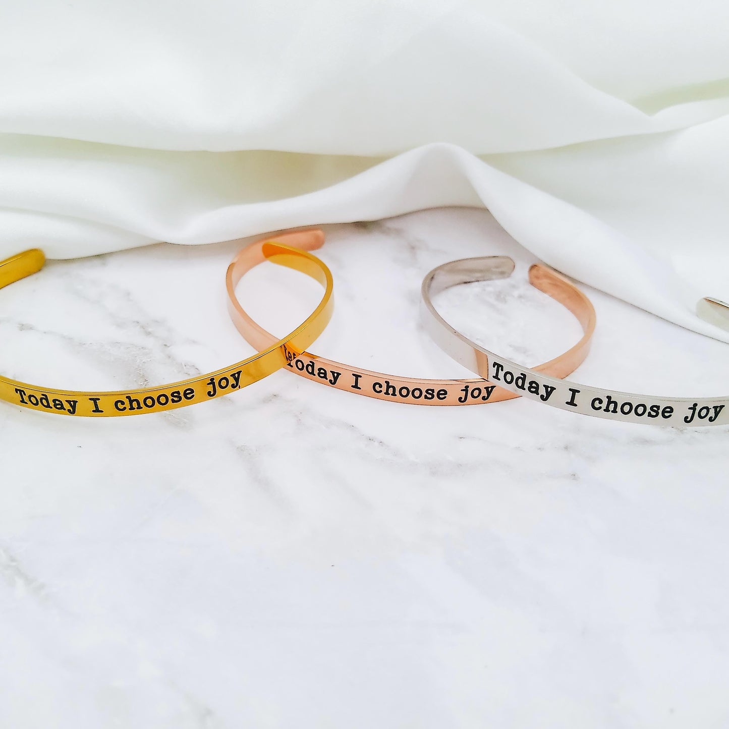 TODAY I CHOOSE JOY CUFF - Avy + Tay