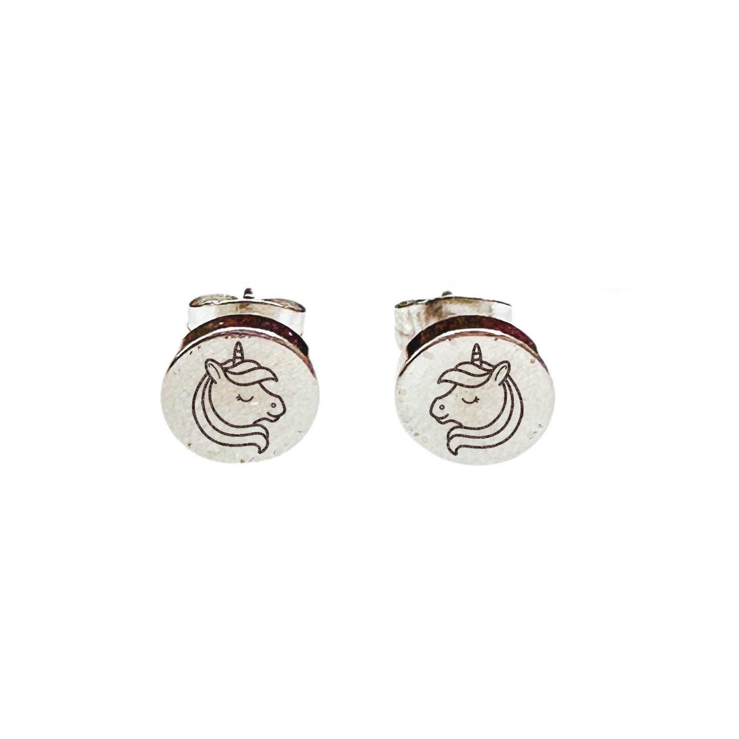 UNICORN EARRING STUDS - Avy + Tay