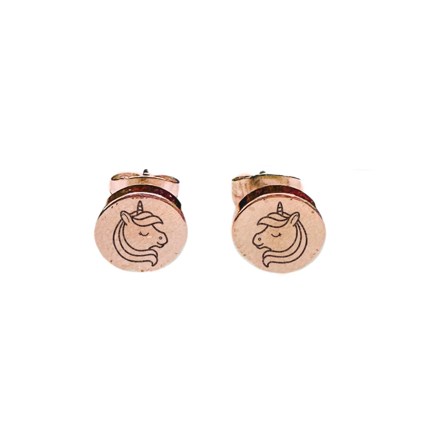 UNICORN EARRING STUDS - Avy + Tay