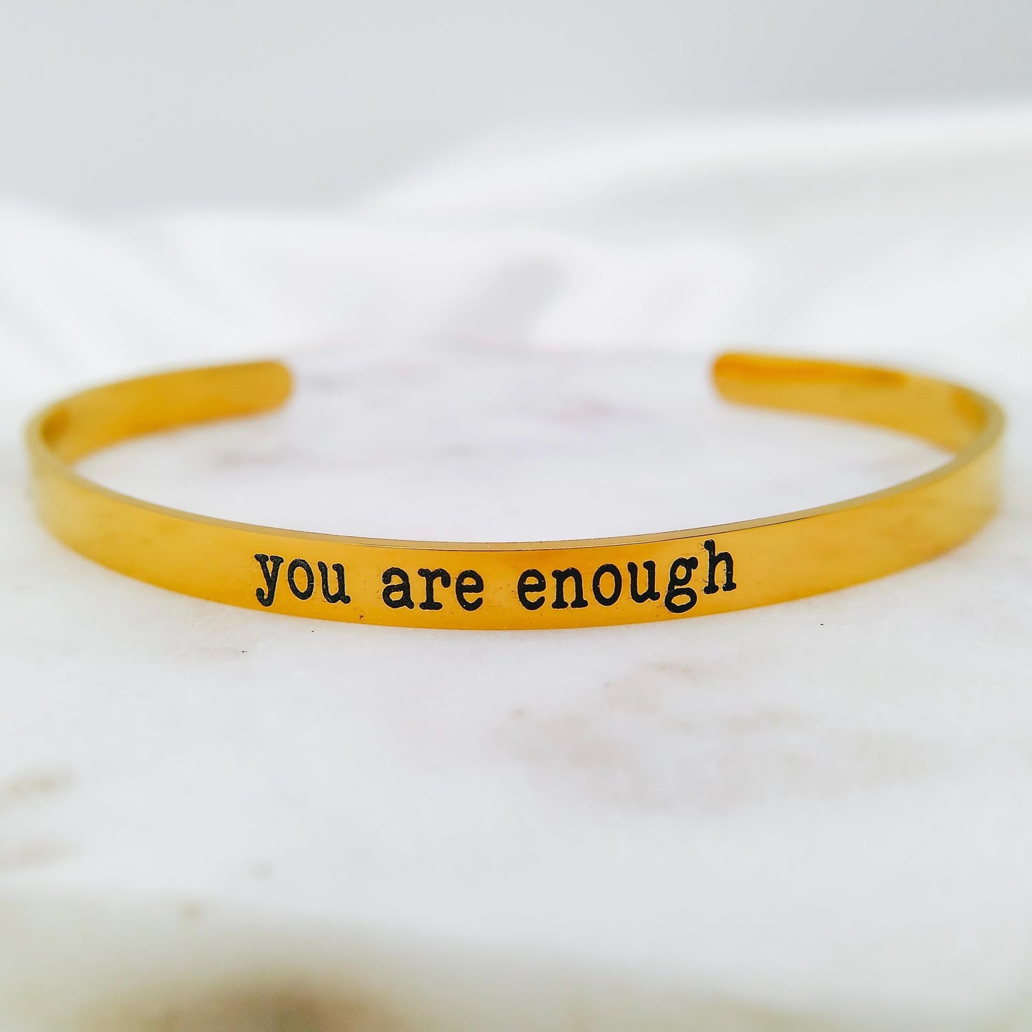 YOU ARE ENOUGH CUFF - Avy + Tay