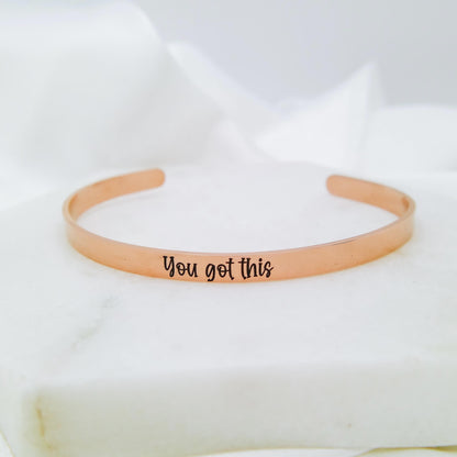 YOU GOT THIS CUFF - Avy + Tay