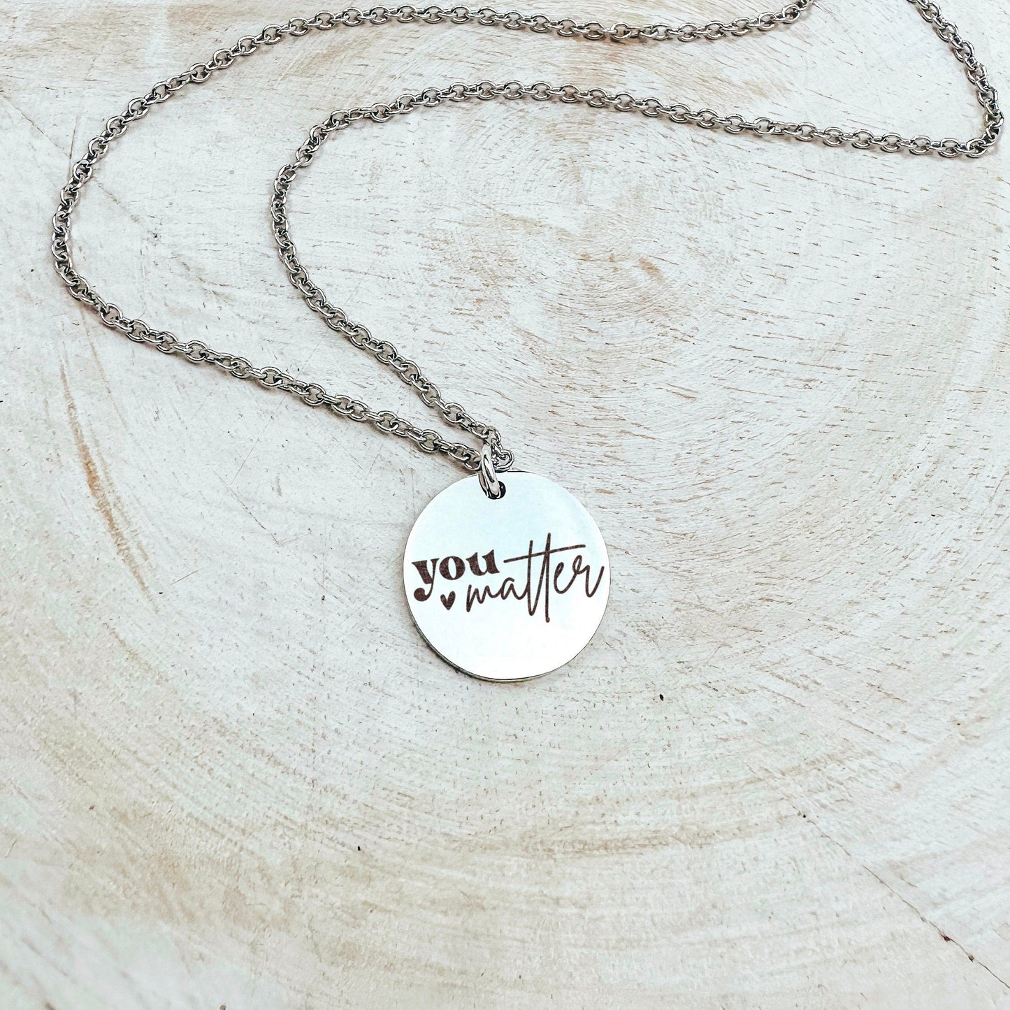 YOU MATTER NECKLACE - Avy + Tay