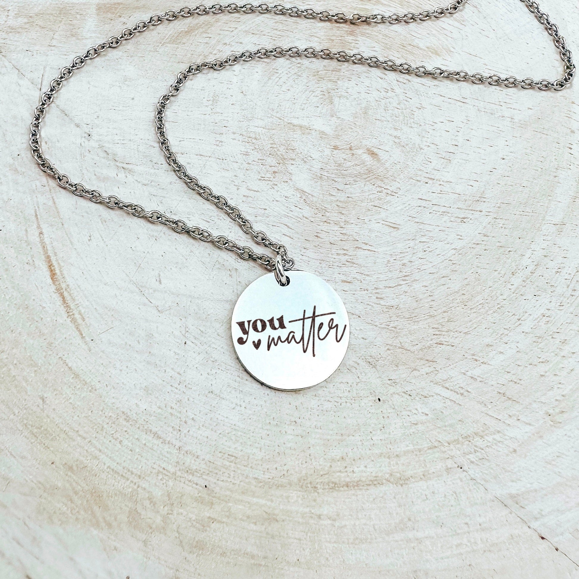 YOU MATTER NECKLACE - Avy + Tay