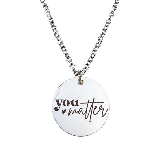 YOU MATTER NECKLACE - Avy + Tay