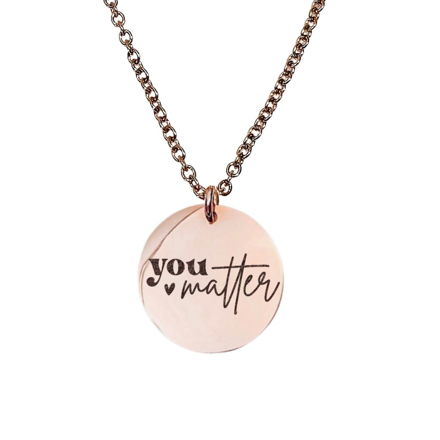 YOU MATTER NECKLACE - Avy + Tay