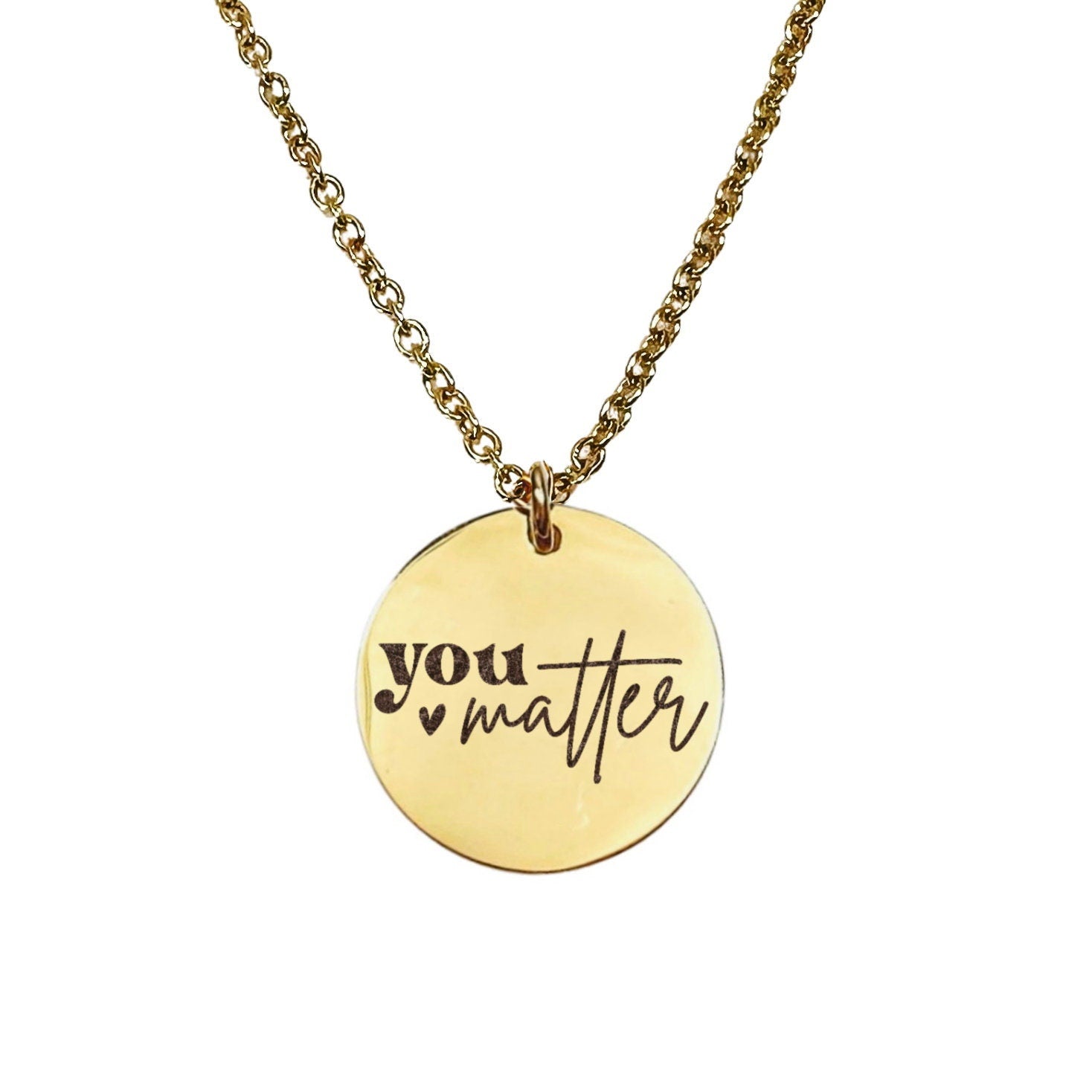 YOU MATTER NECKLACE - Avy + Tay