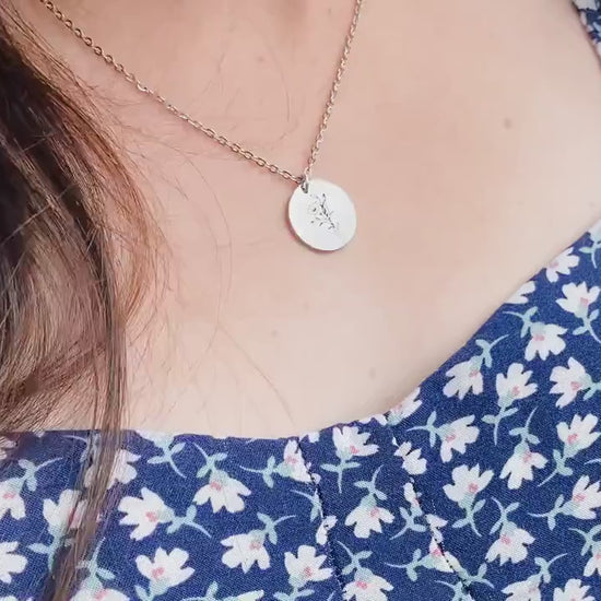 Let Your Heart Be Your Compass Necklace 14k Gold Plated Stainless Steel Inspirational Necklace Handmade Jewelry Made in USA