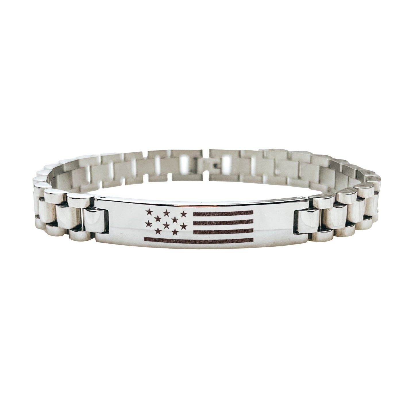 AMERICAN FLAG MEN'S BRACELET - Avy + Tay