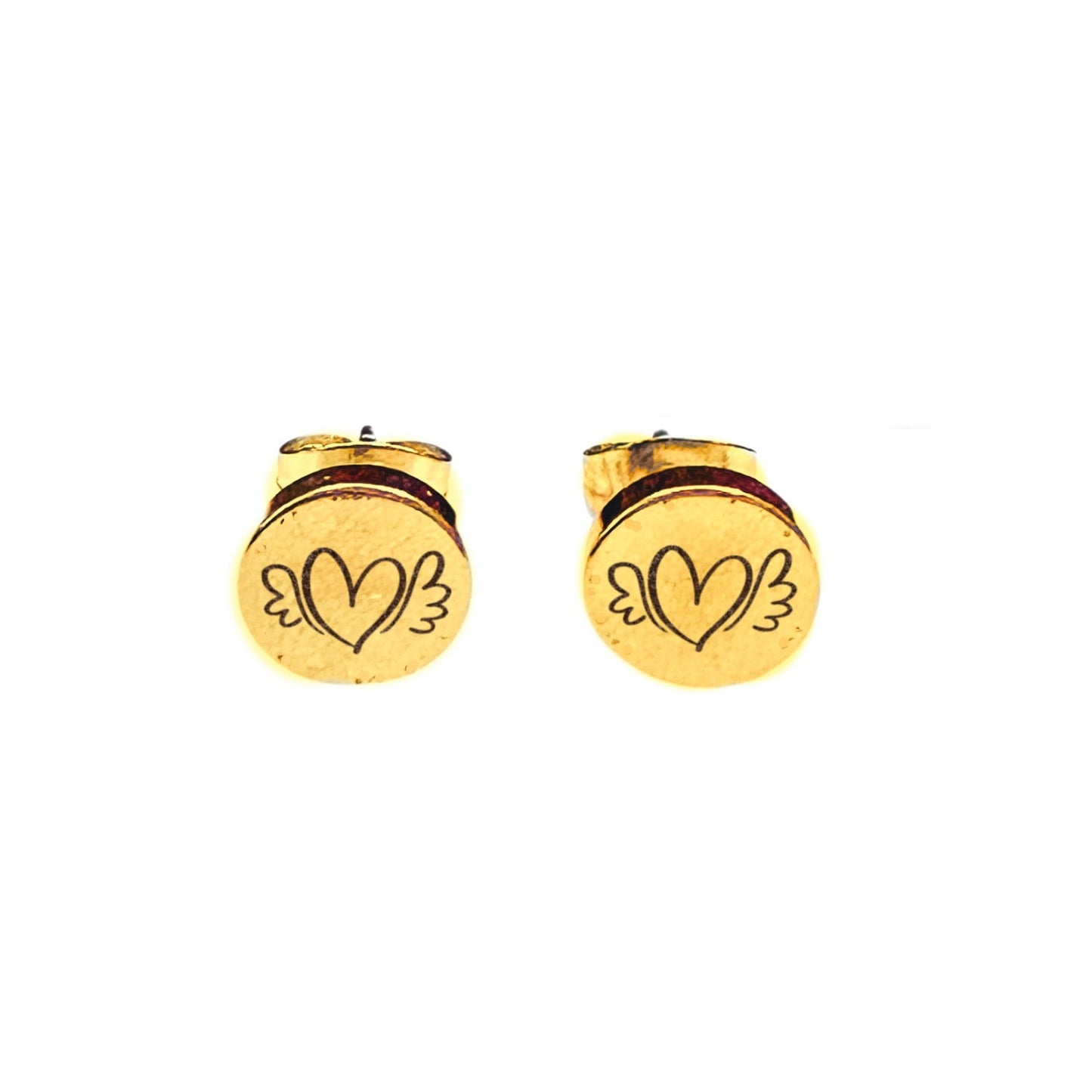 ANGEL WINGS EARRING STUDS - Avy + Tay