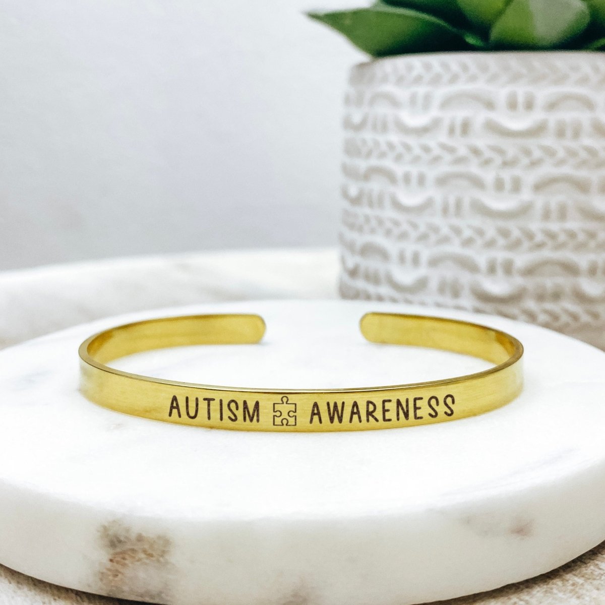 AUTISM AWARENESS CUFF - Avy + Tay