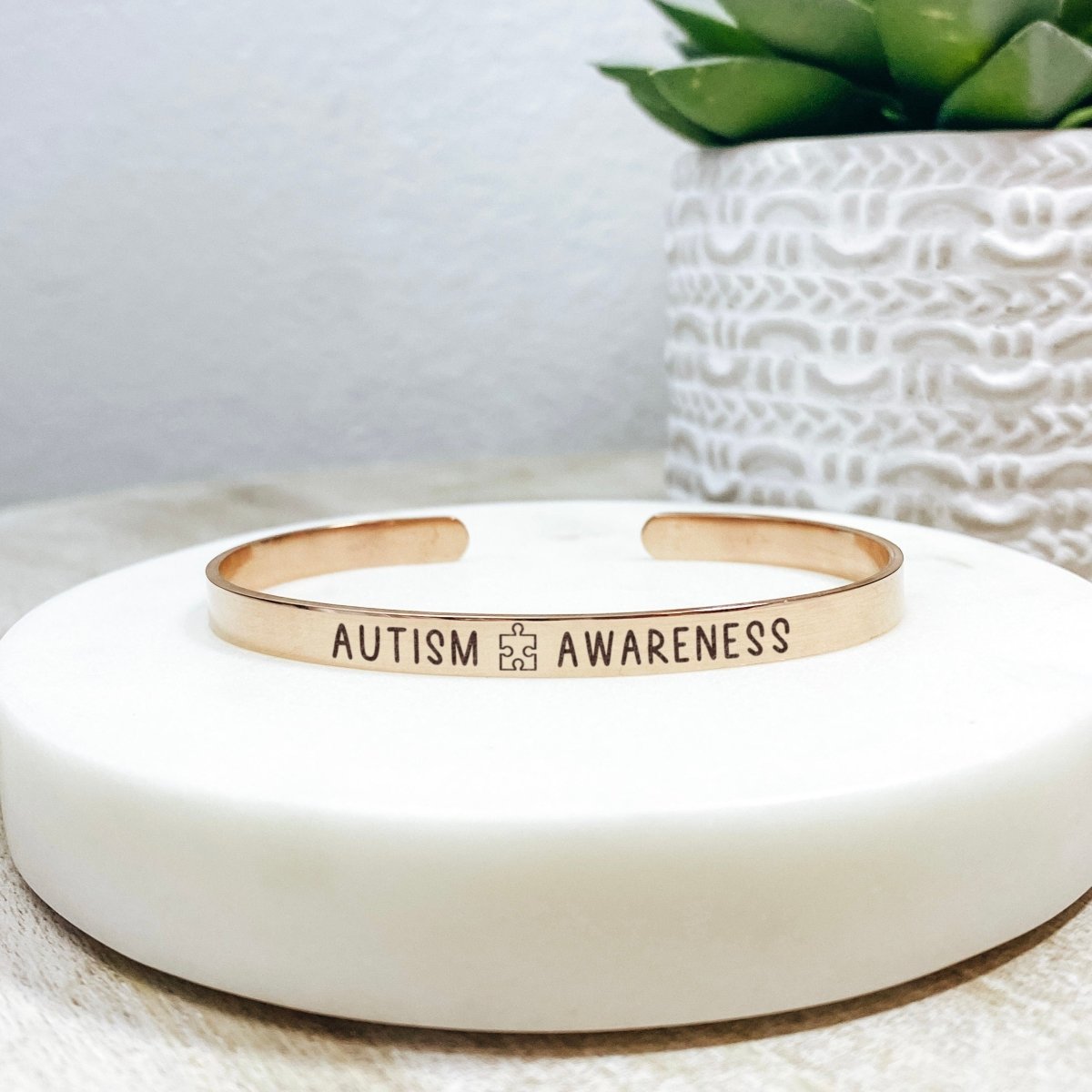 AUTISM AWARENESS CUFF - Avy + Tay