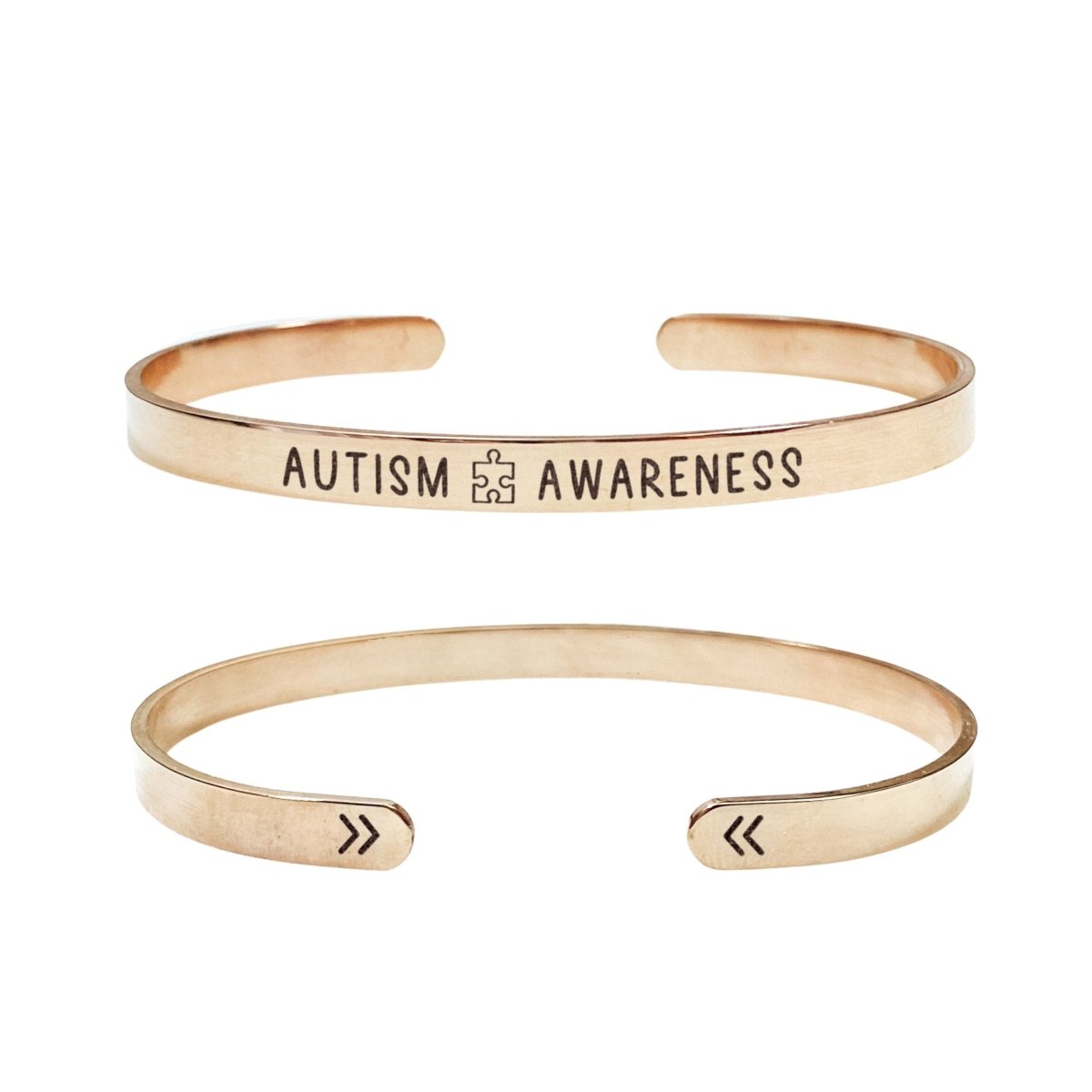 AUTISM AWARENESS CUFF - Avy + Tay