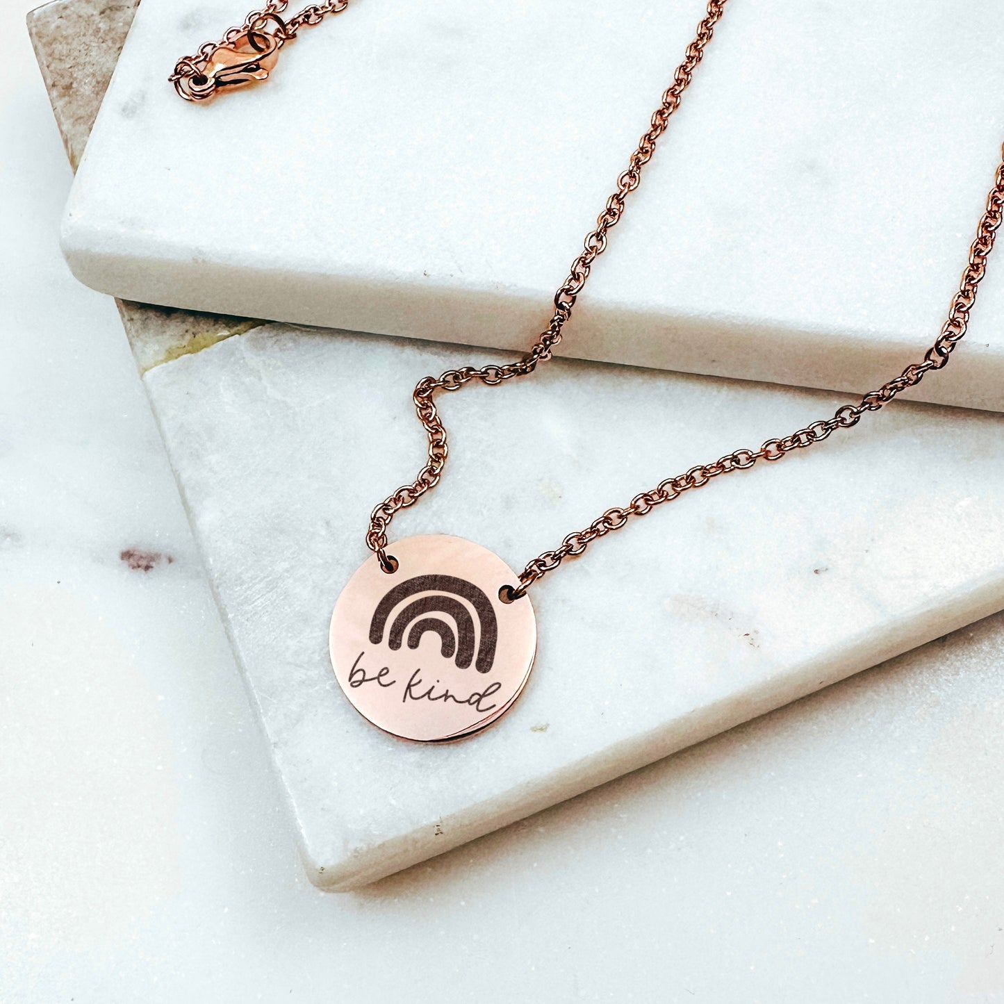 BE KIND NECKLACE - Avy + Tay