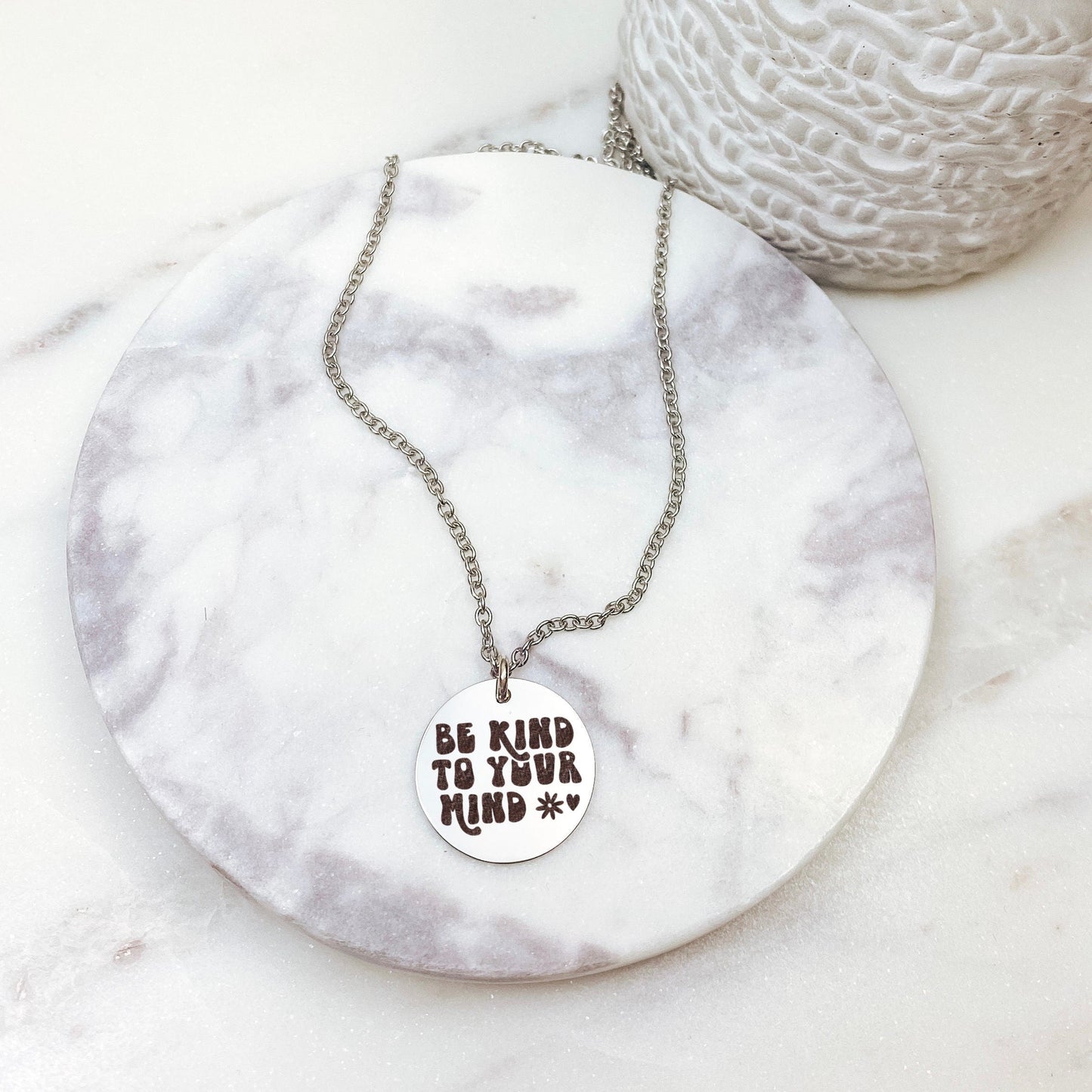 BE KIND TO YOUR MIND NECKLACE - Avy + Tay